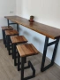комплект бар маси и столове , снимка 4