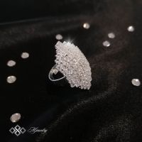 КОМПЛЕКТ ARINA / Цвят: Златисто, сребристо / Луксозен дамски комплект бижута с кристали от 3 части –, снимка 18 - Бижутерийни комплекти - 45791352