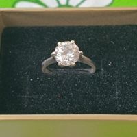 красив сребърен пръстен с камък , снимка 3 - Пръстени - 45469204
