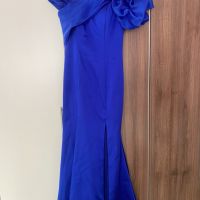 Официална елегантна абитуриенска дълга рокля + подарък бижута, снимка 1 - Рокли - 45271311
