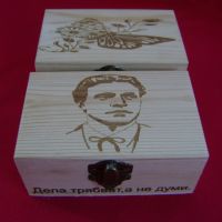 Лазерно гравирани дървени кутии за бижута, снимка 3 - Други - 45687903