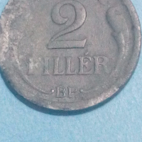 2 filler 1943 года Унгария, снимка 1 - Нумизматика и бонистика - 44958925