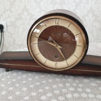 Стар малък немски настолен часовник, снимка 5 - Антикварни и старинни предмети - 45513775