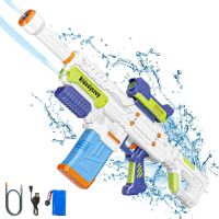 Odyssey Water Blaster акумулаторен детски воден пистолет, до 10 м обсег, плажна играчка за деца, снимка 1 - Други - 45342395