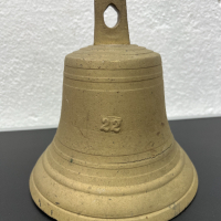 Бронзова камбана №5253 , снимка 1 - Антикварни и старинни предмети - 44989120