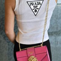 Дамски комплект потник и чанта Prada, снимка 6 - Потници - 45905499
