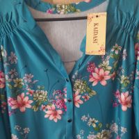 Нова Дамска блуза 7/8 ръкав, снимка 2 - Тениски - 45314856