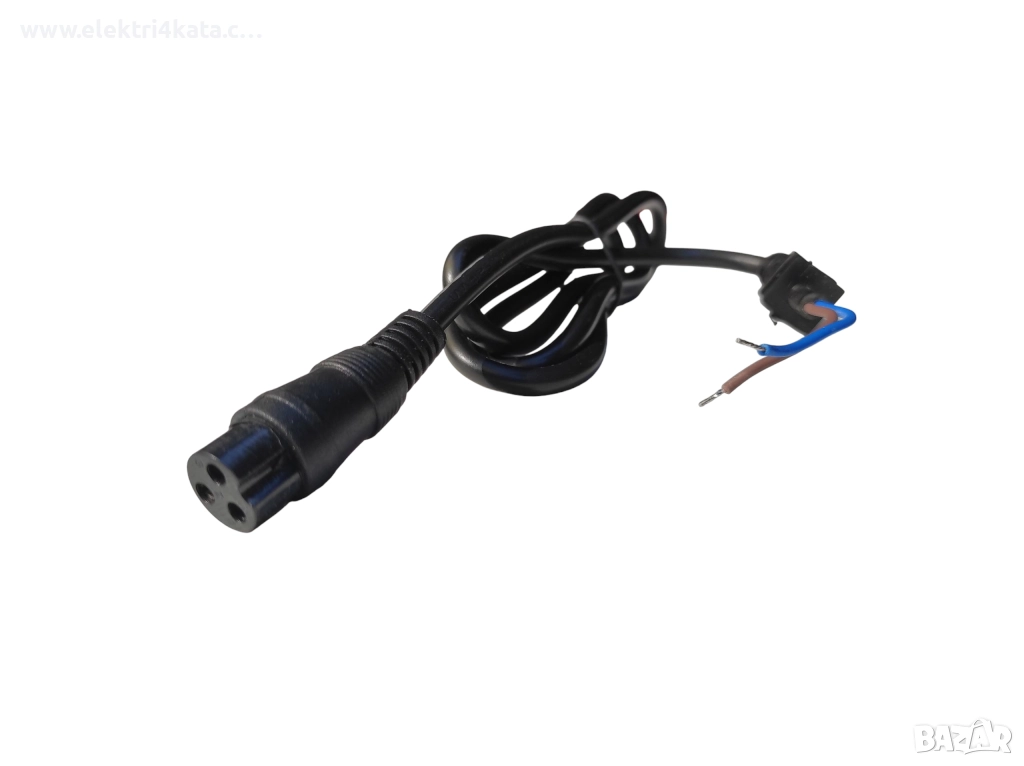 Кабел с конектор за зарядно устройство (GX12 3pin 12mm), снимка 1