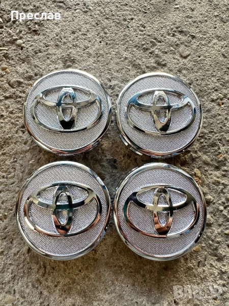 4 броя капачки за джанти за Toyota Yaris, снимка 1
