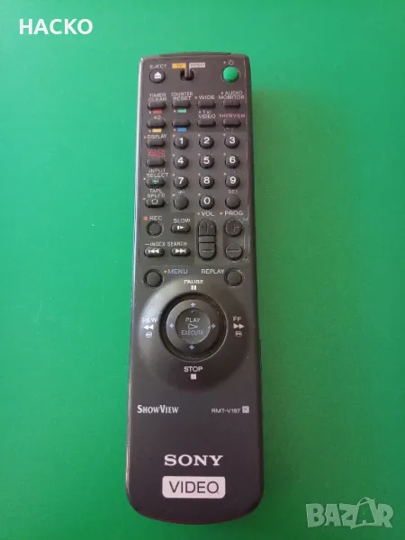 Дистанционно Управление Sony RMT-V202A за VCR за SLV-776HF, снимка 1