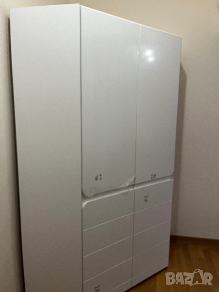 Ъглов гардероб с 2 врати, снимка 1