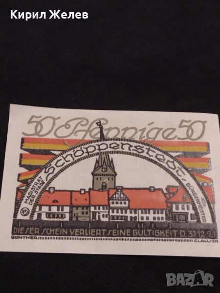 Банкнота НОТГЕЛД 50 пфенинг 1921г. Германия перфектно състояние за КОЛЕКЦИОНЕРИ 45149, снимка 1
