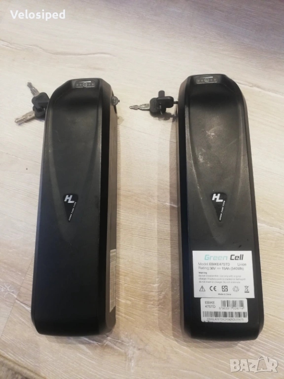 Батерия за велосипед Хайлонг 36V BATTERY HAILONG 36V, снимка 1