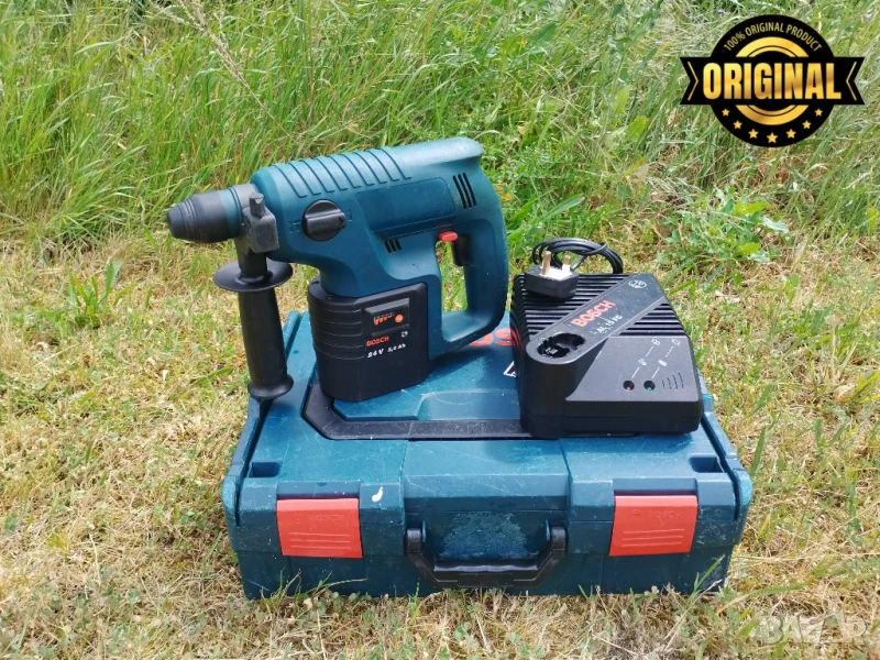 Професионален Перфоратор BoschHammer 24v SDS (Синята Версия), снимка 1