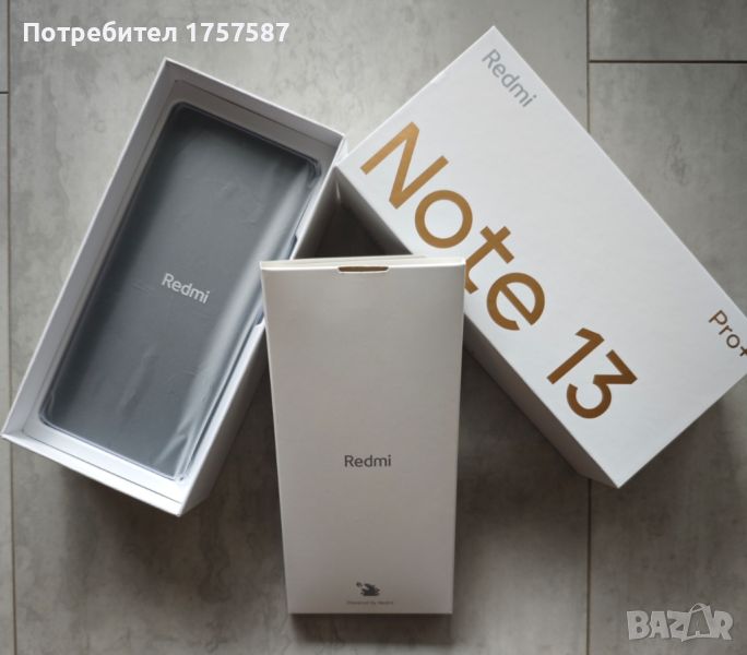 Телефон Xiaomi Redmi Note 13 Pro Plus 12GB RAM 256GB ROM, снимка 1