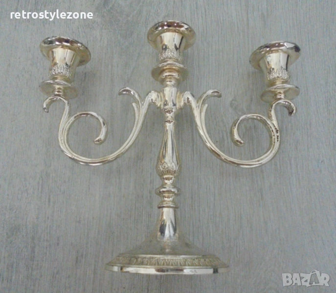 № 8279 Стар класически свещник  BMF  , снимка 1