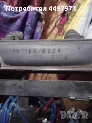 Горивна рейка с дюзи  за Волксваген Голф 4 1998г 1.6 бензин 101 к.с акл, снимка 1