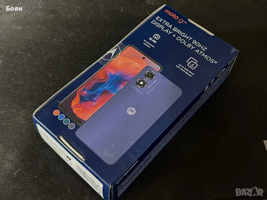 ТЕЛЕФОН | Moto g04 64GB, 4GB RAM, Concord BLACK, снимка 1