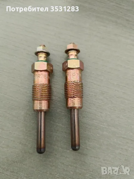 Свещи подгревни 41R76 / Iskra 5011-720-610 за Люблин без турбо, Жук и OPEL ASCONA B, REKORD, FIAT, снимка 1