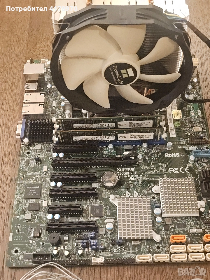 Supermicro X10SRH-CF сървърно дъно, снимка 1