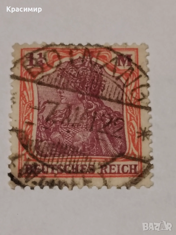 Империя Германия 1-1/4 , снимка 1