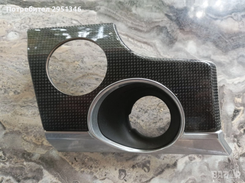 Карбон Карбонова декоративна лайсна Porsche Panamera 97055238106, снимка 1