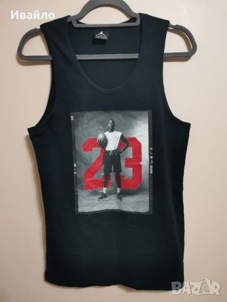 Nike Michael Jordan Air Jordan #23 Graphic Black Tank Top Shirt Large. , снимка 1