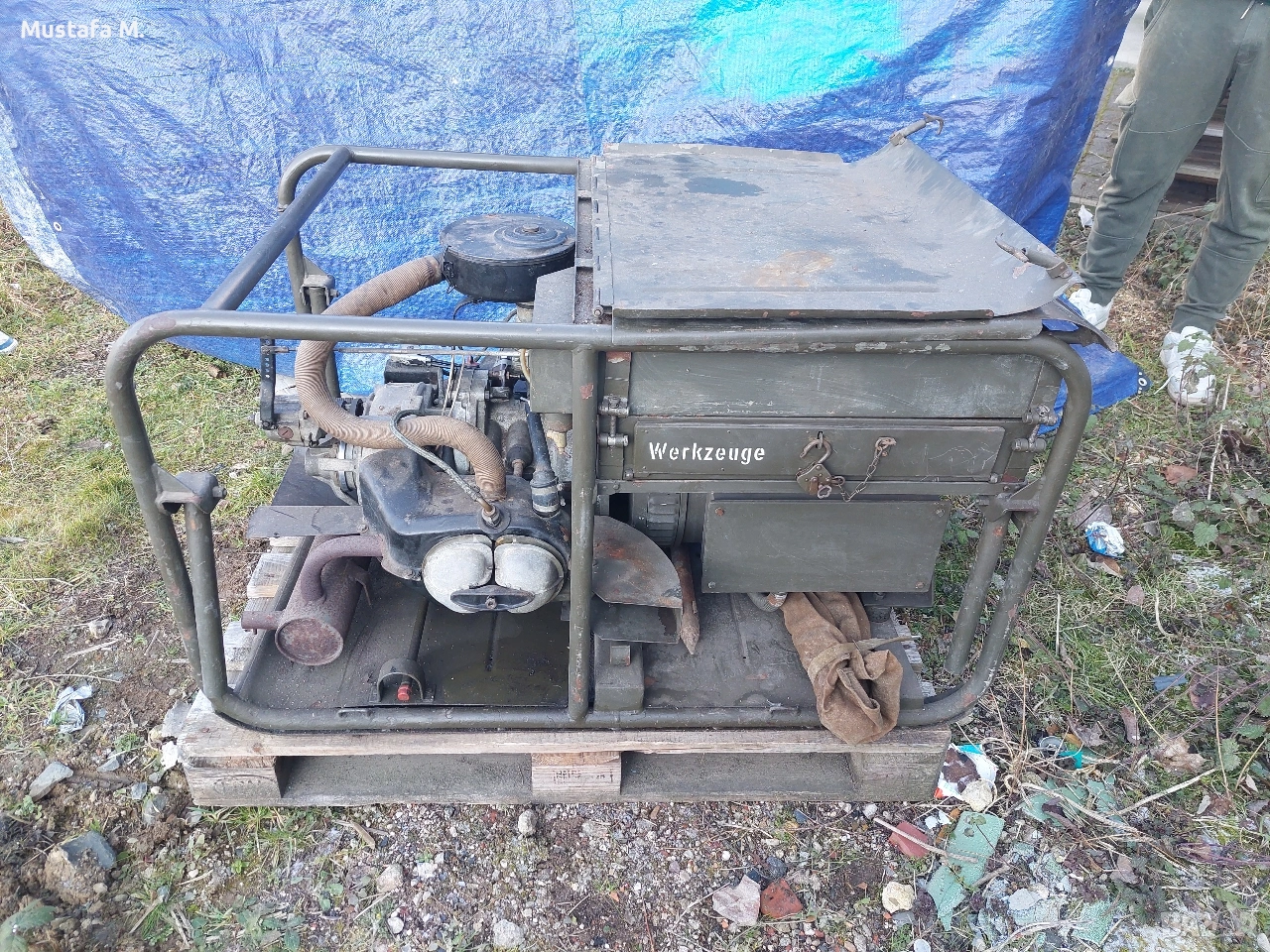 Агрегат 5 КВА с БМВ BMW боксер двигател , снимка 1