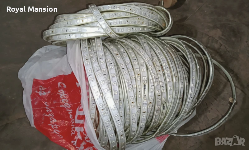 Led лента, за външно и вътрешно ползване, лед осветление, снимка 1