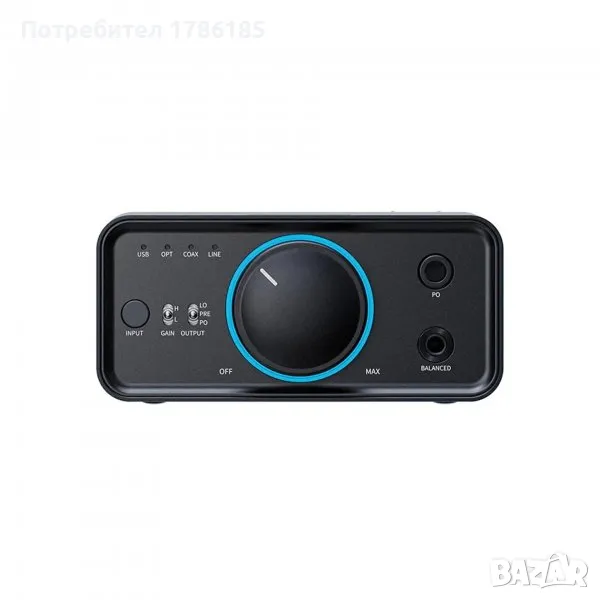 Усилвател за слушалки Fiio Desktop DAC + AMP K7 в гаранция до 06.2026г., снимка 1