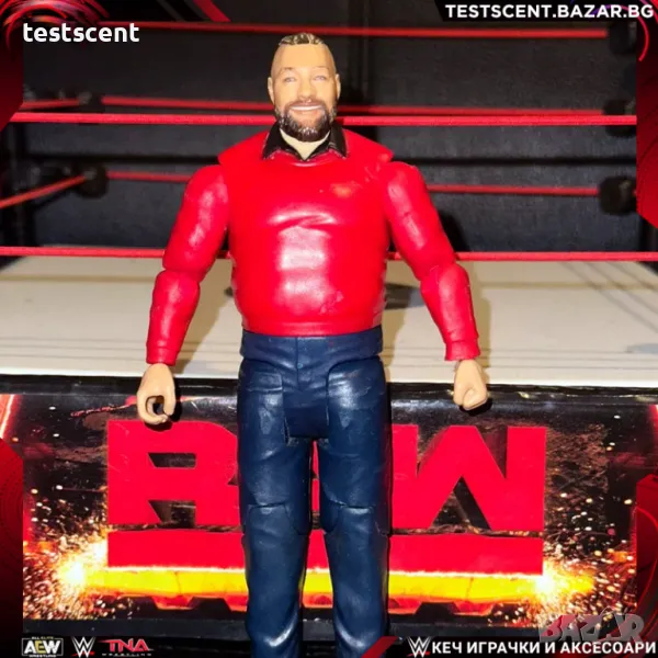 Екшън фигура WWE The Fiend Bray Wyatt Firefly Funhouse Mattel Figure играчка , снимка 1