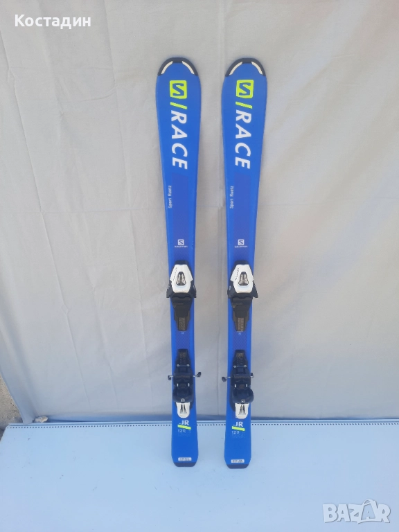 Карвинг детски ски  Salomon S Race Jr  120см. , снимка 1