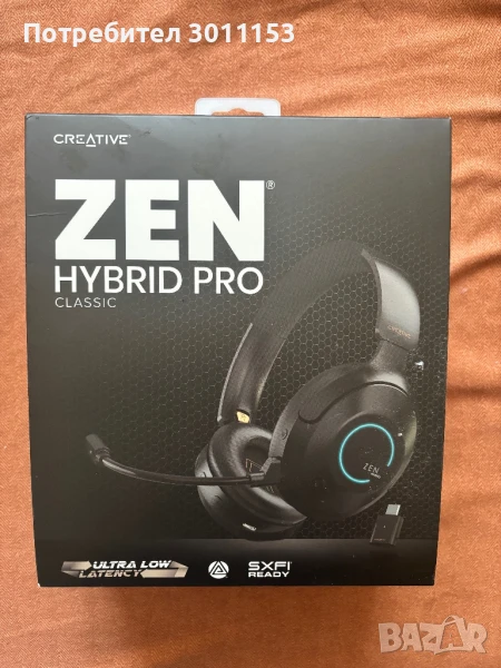 Безжични Bluetooth слушалки Creative Zen Hybrid Pro Classic, снимка 1