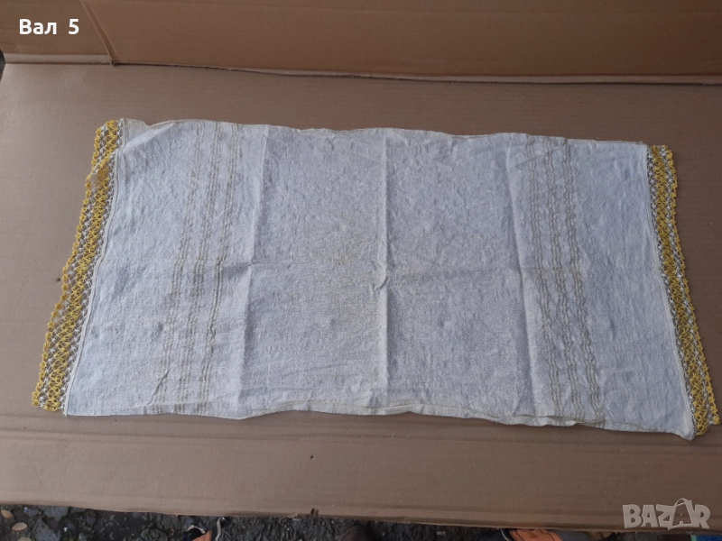 Автентични тъкани кенарени месали , обредни кърпи - 5 броя, снимка 1