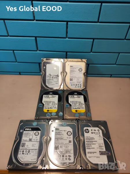 Seagate / WD / DELL / HP - 1 TB / 2 TB / 3TB SAS HDD Хард диск, снимка 1