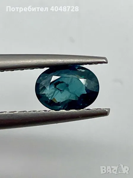 Инвестиционен естествен Сапфир 0.96ct. ALGT Сертификат, снимка 1