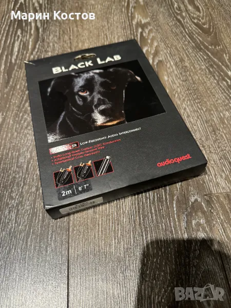 Audioquest Black Lab subwoofer cable 2.0m, снимка 1