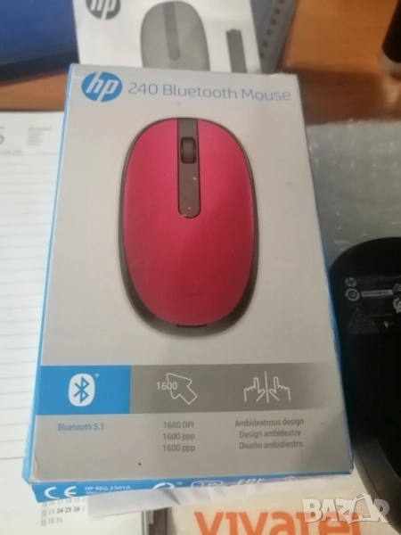 Безжична, Bluetooth мишка HP 240 Bluetooth mouse, снимка 1