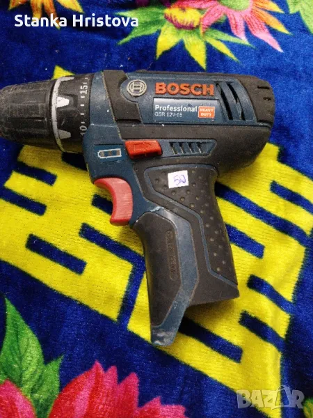 Винтовер Bosch GSR  12v-15., снимка 1