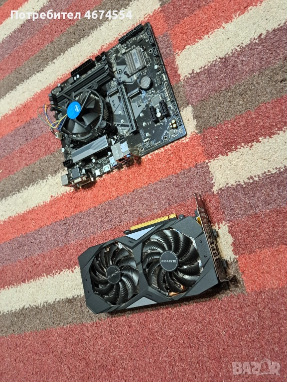 Компютър - i5 9400f + Дънна платка ASUS + GTX 1660 Ti, снимка 1