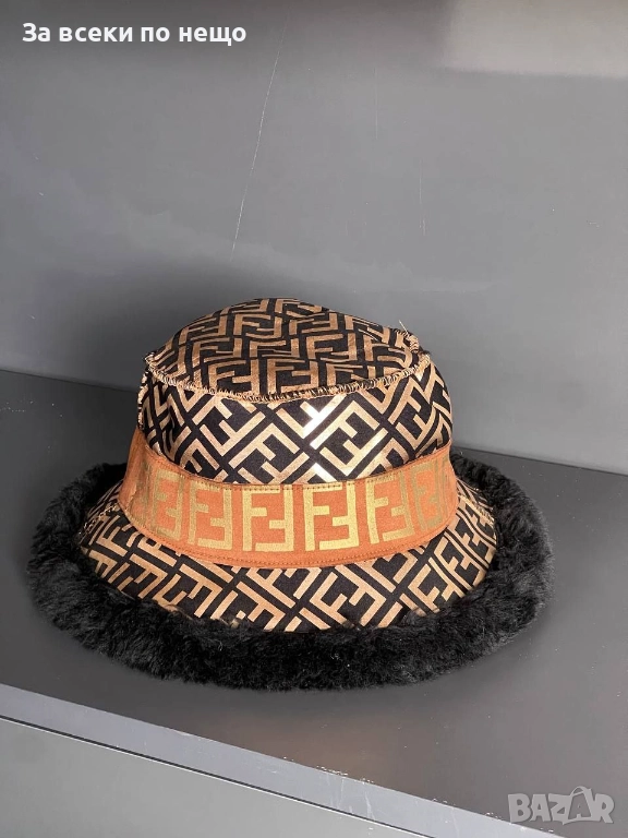 Fendi Зимна Шапка Бомбе Фенди Код E1087, снимка 1