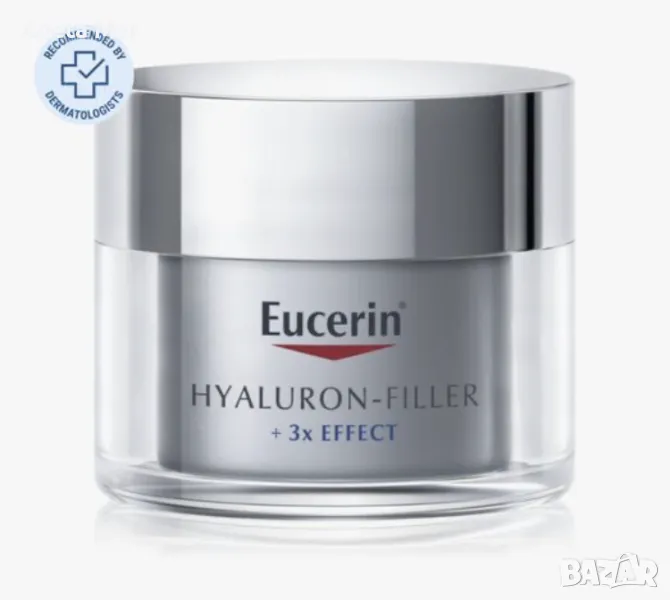 Eucerin hyaluron filler + 3X effect хидратиращ нощен крем, снимка 1