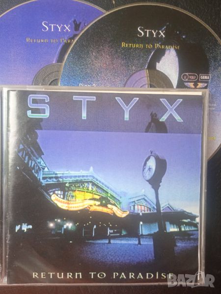 Styx – Return To Paradise CD1 + CD2 двоен матричен диск , снимка 1