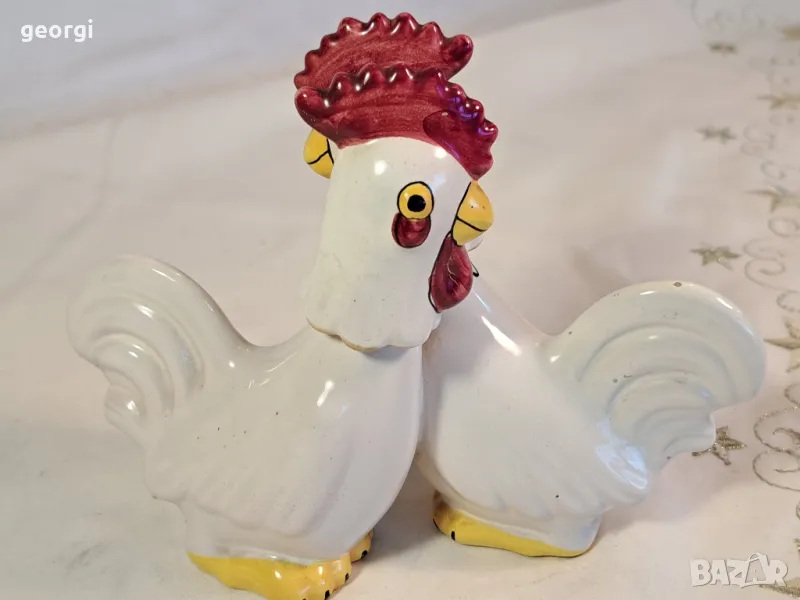 италиански керамичен оливерник петли уникат   7/5, снимка 1