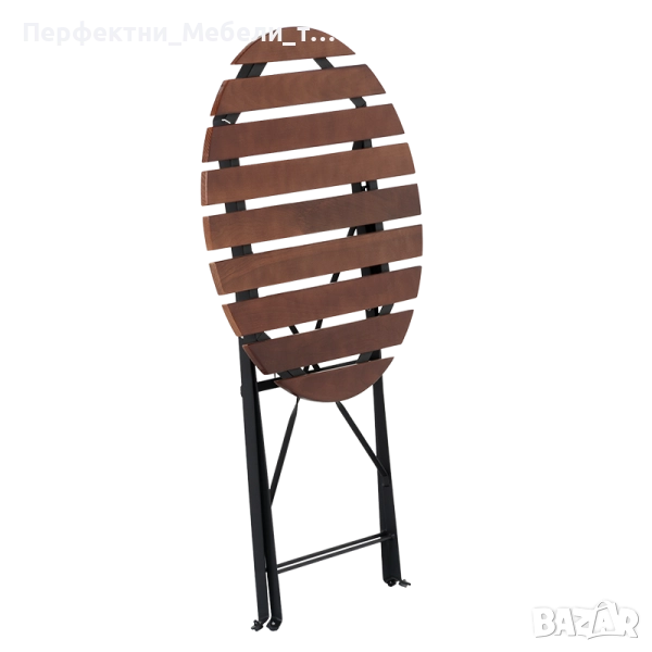 Сгъваем сет,сгъваем компактен комплект маса с 2 стола за балко,за тераса,за хотел,за апартхотел , снимка 1