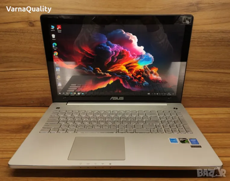 17" Геймърски лаптоп - ASUS N75OJ, i7-4700HQ, 256GB SSD, 12GB RAM, GTX 850M, снимка 1