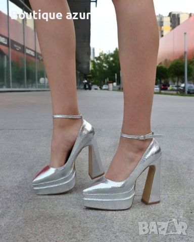 обувки на ток , снимка 1 - Дамски обувки на ток - 45422811