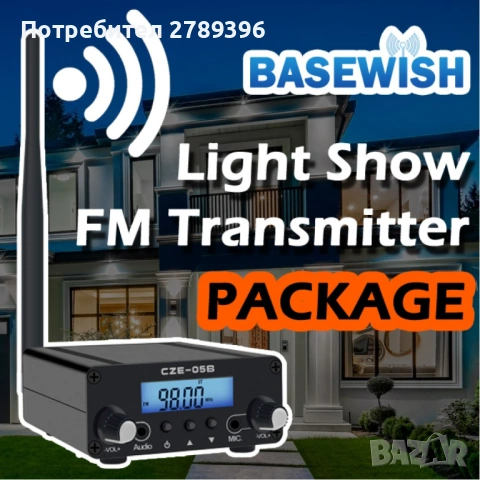 Стерео мини FM радиостанция (трансмитер), снимка 7 - Друга електроника - 53270620