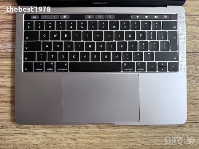 MacBook Pro 13 2019 TouchBar 4TB3`Core i5-8279U/8GB RAM/256GB SSD/Бат 8ч, снимка 2 - Лаптопи за дома - 46334859