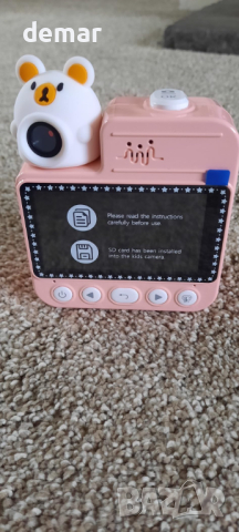 Детска камера с незабавен печат Gofunly, с 32G карта и 3 ролки хартия, снимка 8 - Образователни игри - 45054062